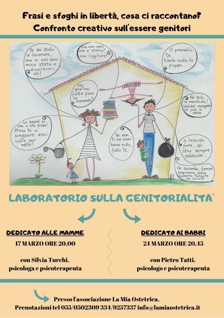 Laboratorio sulla genitorialità presso La Mia Ostetrica, Firenze